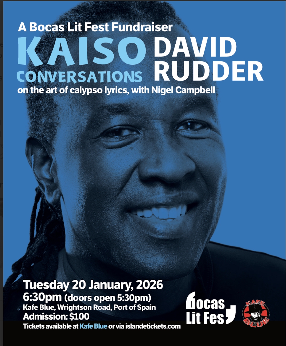 David Rudder Starts “Kaiso Conversations” With Bocas Lit Fest